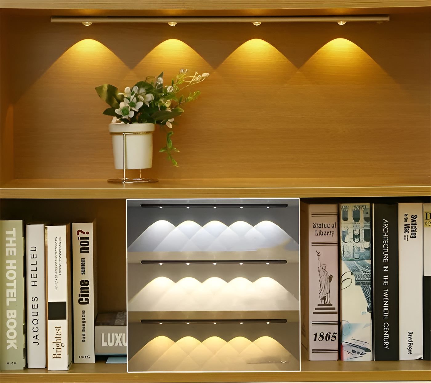 Ambient Motion Sensor Light + USB Rechargeable Cable