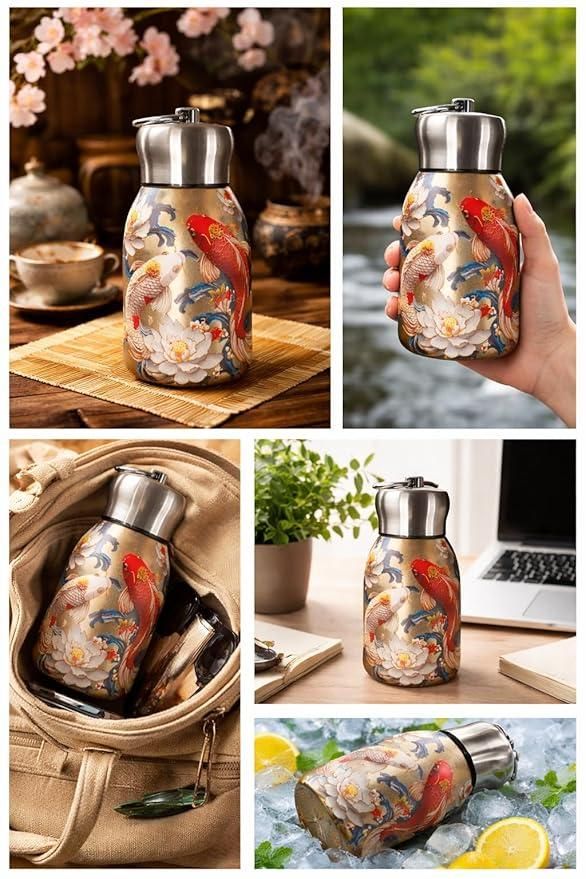 Hot & Cold Stainless Steel Vacuum Bottle  300ml (Multi Design)