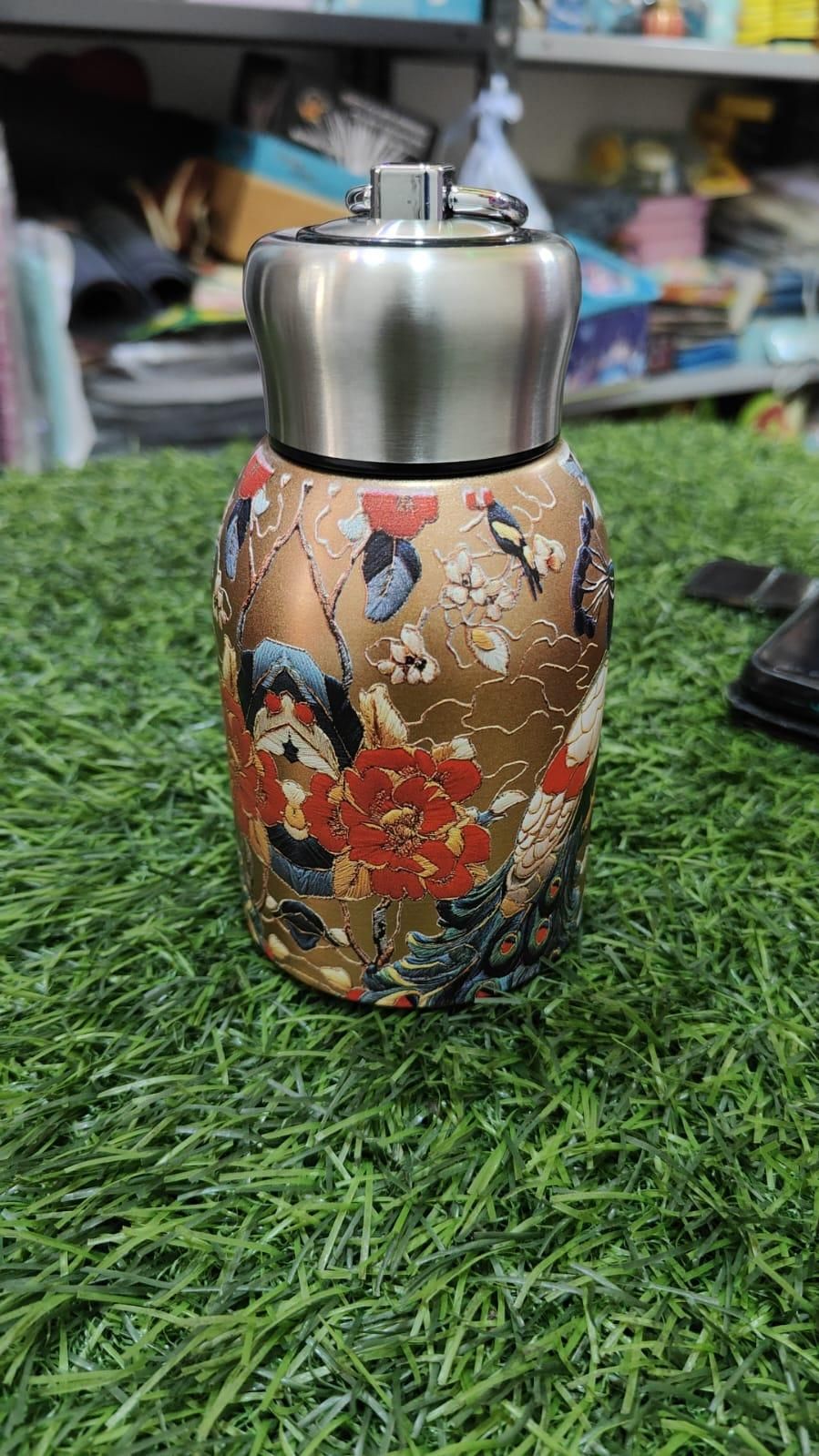 Hot & Cold Stainless Steel Vacuum Bottle  300ml (Multi Design)