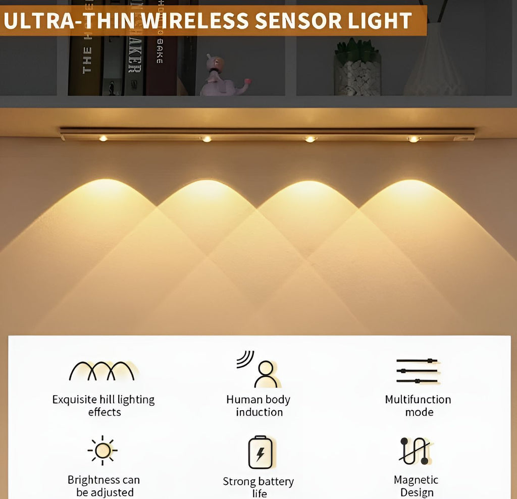 Ambient Motion Sensor Light + USB Rechargeable Cable